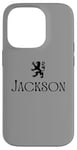 iPhone 14 Pro Jackson Clan Scottish Family Name Scotland Heraldry Case