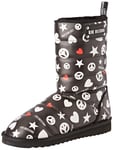 Love Moschino St.ttod.ugo, Bottes de Neige Femme, Noir (Nero 000), 35 EU