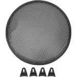 Grille de haut-parleur en fer de 12 pouces, couverture circulaire de haut-parleur de caisson de basses, protection en maille Audio pour voiture rv