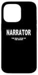 iPhone 14 Pro Max School Play Nativity The Narrator The Real Star Of The Show Case