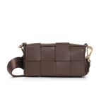 Ceannis Braided Strap iPhone Bag Chocolate