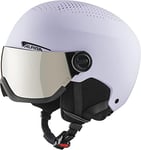 ALPINA ARBER Visor Q-Lite Casque de Ski Unisex-Adults, Lilac Matt, 51-55