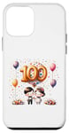 iPhone 12 mini 100 Days of Love Celebration Milestone Couple Keepsake Case