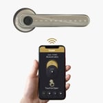 Simpled AF LeverLine Smart Lock, Fingerprint Keyless Security Entry Door Lock,