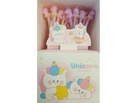 Silky Unicorns Gel Pen (24Pcs)