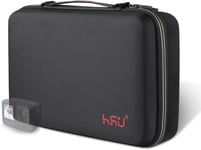 Sac de Transport pour GoPro, Etui de Protection étanche à la Surface pour Caméras d'action Hero 12/11/10/9/8/7/6/5/4/3 et Accessoires.[G1448]