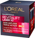 L'Oréal Paris Revitalift Laser X3 Pépinière Régénérante Et Anti-Âge, SPF 25, Lot