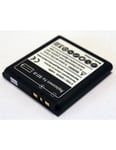 Batteri för SonyEricsson BST-38 930mAh