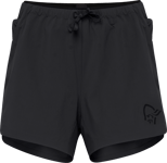 Norrøna Women's Senja Flex1 4'' Shorts Caviar, S