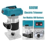 Brushless Cordless Electric Hand Trimmer Router Laminate For Makita 18v Battery