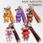 Five Nights at Freddy'S Sundrop Moondrop Figures Freddy Bonnie Chica Figure Key