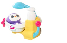 Toomies E72610 Penguin Friend Peryn's Love Shower and Scrub Bath Toy for Kids