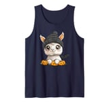 Llama Halloween Outfit Funny Cute Little Tank Top