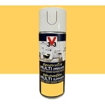 Bombe de peinture V33 Rénovation Multi-Supports Jaune tournesol 0,4 L