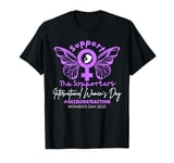 Support The Supporter Accelerate Action Women Volunteer Crew T-Shirt