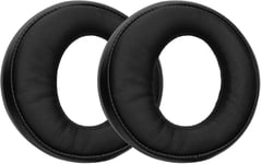 2x Ear Pads Compatible with Sony PS4 Earpads Replacement for Headphones - Black