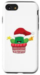 iPhone SE (2020) / 7 / 8 FUNNY CHRISTMAS TSHIRT. CHRISTMAS CACTUS. BELL STAR AND HAT Case