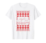 Coca-Cola Christmas Vintage Santa Claus Ugly Sweater Style T-Shirt