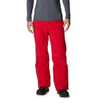 Columbia Homme Pantalons, Ajusté, Rouge montagne, L