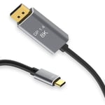 USB C DP1.4-kabel typ C till displayport 1.4 8K 30hz 4K 144Hz