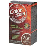 Les 3 Chênes Color & Soin Coloration 7GC blond doré cuivré Emballage(S) Combi 135 ml