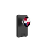 Heart Flag for Half Polish Half Dutch A Poland Netherlands PopSockets PopWallet for MagSafe