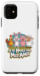 Coque pour iPhone 11 cadeau Vegan Je Ne Mange Pas Mes Amis Ami Des Animaux