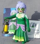 PLAYMOBIL GHOST GIRL Fantome sorcière fille vert manoir 70717 SERIE 2 SCOOBY DOO