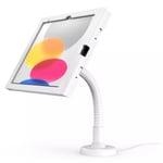 COMPULOCKS iPad 10.9" 10th Gen Swell Enclosure Flex Arm Mount stativ - for nettbrett - svellinginnhegning - hvit