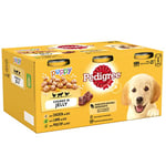 Pedigree Puppy - Wet Dog Food - for Junior Dogs - Can Mixed Selection in Jelly - 6 x 400g