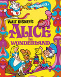 Alice In Wonderland 1974 40 x 50cm Canvas Prints, Polyester, Multi-Colour, 40x50x3.2 cm