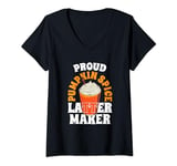 Womens Pumpkin Spice Latte Pods Latte Maker Powder Coffee Ground V-Neck T-Shirt