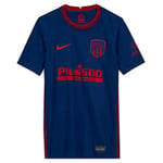 Nike ATM Y NK BRT STAD JSY SS AW T-Shirt Mixte Enfant, Coastal Blue/(Sport Red) (Full Sponsor), FR : XS (Taille Fabricant : XS)