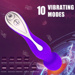 Rechargeable G-Spot Vibrator for Women - Powerful Magic Wand Full Body Massager