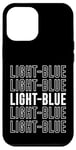 Coque pour iPhone 12 Pro Max Bleu clair