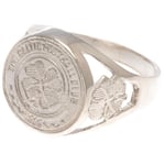 Celtic FC Sterling Silver Crest Ring Medium