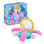 Galupy Mermaid Salon de beauté Set de Jeu Licorne Jouet 1x Figurine Licorne avec Queue de sirène + Accessoires