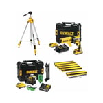 Pack plaquiste Dewalt DCF620D2K-QW + DCE089D1G-QW + DE0733-XJ - packplaquiste