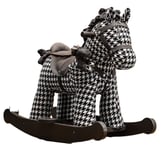 Little Bird Told Me Dazzle + Jet Rocking Horse Grey Pony Sit Ride On 9m+ Box