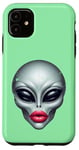 iPhone 11 Alien with Full Beautiful Lips Case