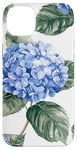 Coque pour iPhone 14 Plus Aquarelle Floral Bleu Hortensias Pretty Blue Floral