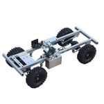 deguojilvxingshe 1:10 RC Car Frame Compatible with Toyan FS-L200 Inline 2-cylinder 4-Stroke Engine DIY Gas Power RC Car Model