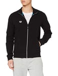 ARENA Men's Sports Jacket with Zip, Sports Jacket, Black, S