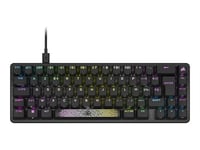 CORSAIR K65 Pro - Clavier - 65% - mini - backlit - USB - AZERTY - Belge - commutateur : CORSAIR OPX RGB