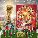 2024 World Cup Advent Calendar World Cup Adventskalender Jul Blind Box Messi, Cairo, Mbappe, etc.