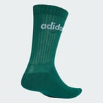 adidas Linear Crew Cushioned Socks 3 Pairs Unisex