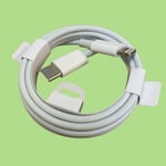 1m USB-C Charging Cable Lead Compatible for Apple iPhone 8 X XR XS 11 12 13 Pro