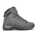 Lowa Renegade Evo GTX Mid Ws - Chaussures randonnée femme Graphite / Apricot 39.5