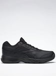 Reebok Womens Walking Work N Cushion 4.0 Trainers - Black, Black, Size 3, Women