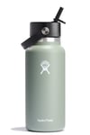 Hydro Flask 32oz (946ml) Wide Mouth w/ Flex Straw Cap Agave